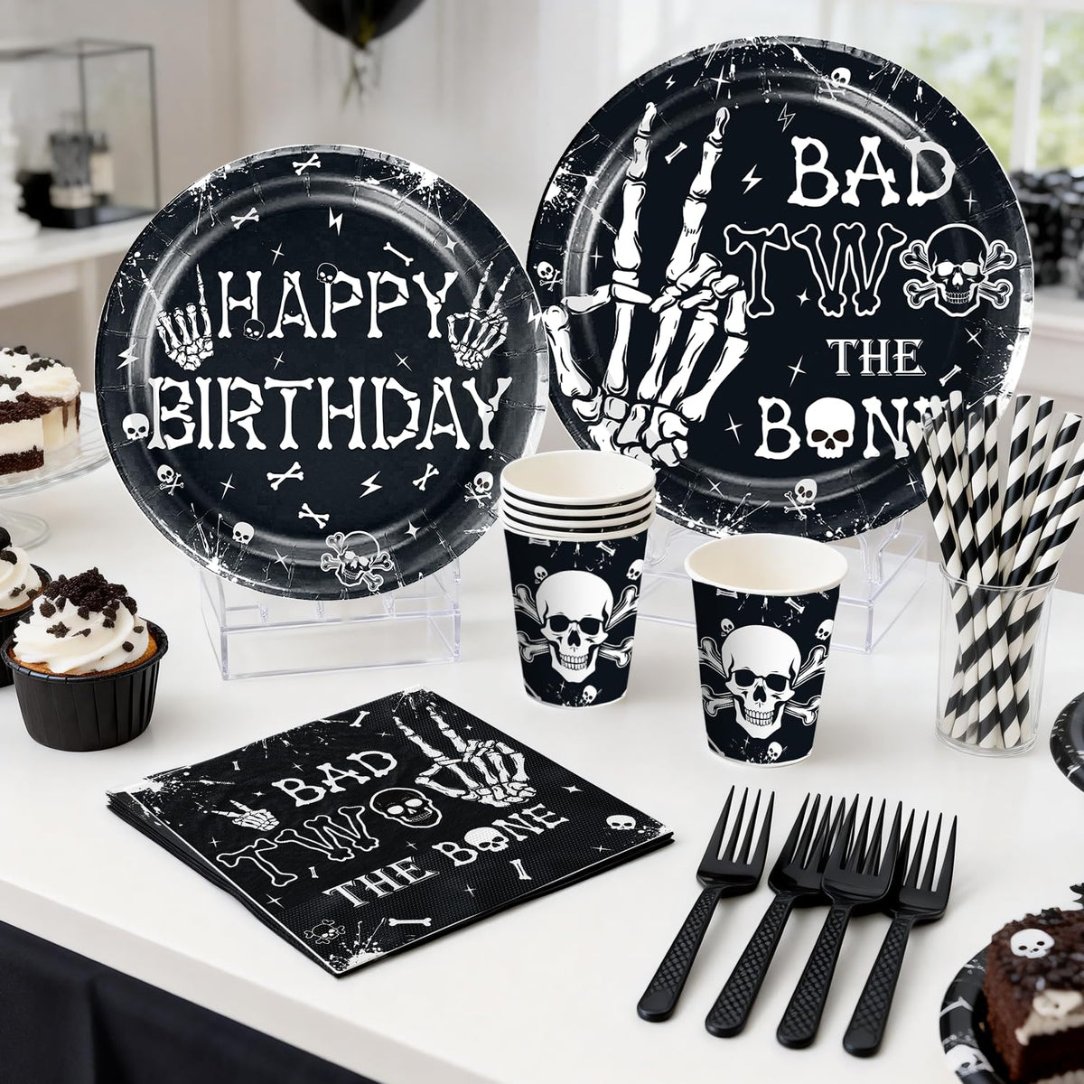 Xynic Bad Two the Bone napkins for quick cleanups