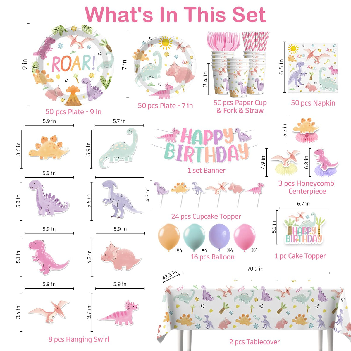 Xynic dinosaur cupcake toppers for festive treats and photos.