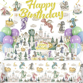 Xynic dragon banner enhances party space with festive dragon artwork and color