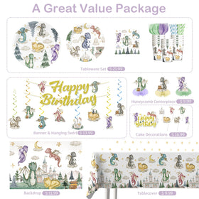 Xynic dragon cake topper adds a focal charm to dessert display