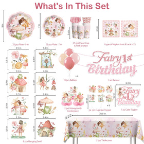 Xynic fairy cupcake toppers add whimsy to treats and desserts.