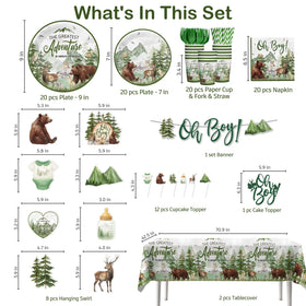 Xynic Let the Adventure Begin hanging swirls add whimsy and color.