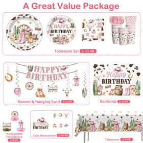 Xynic cowgirl cups keep drinks organized during celebration.