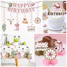 Xynic pink napkins coordinate with theme and absorb spills.