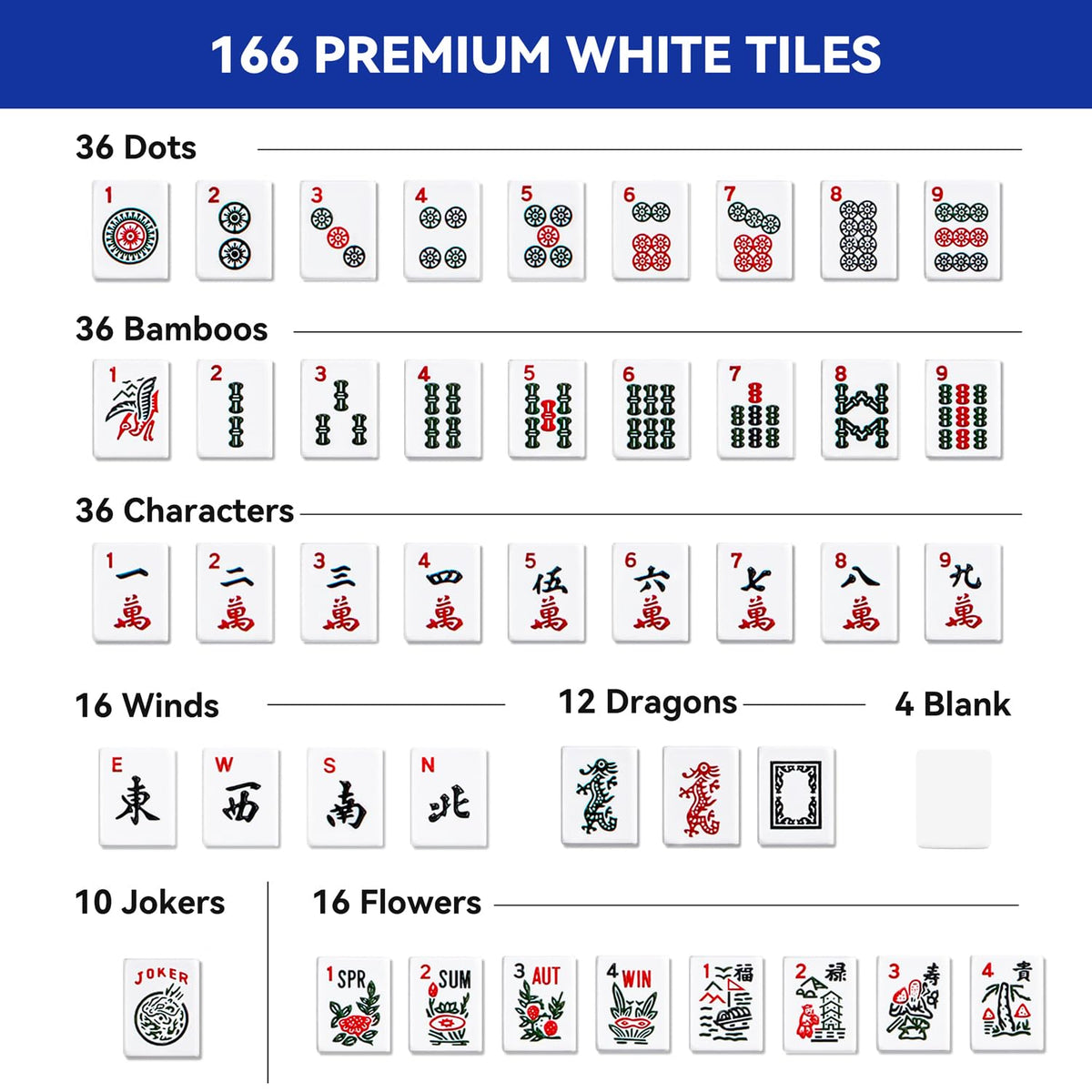 Xynzzeu mahjong racks with pushers, auto-return for smooth gameplay.