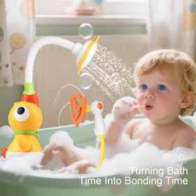 XYUYTOEI Bath Sprayer Showerhead Attachment diversifies water flow during baths.