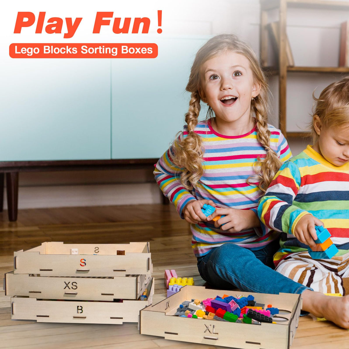 Xzunk 6-tray sorter makes a perfect gift for Lego lovers.