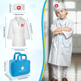 XZZO doctor coat for immersive doctor costumes during role play