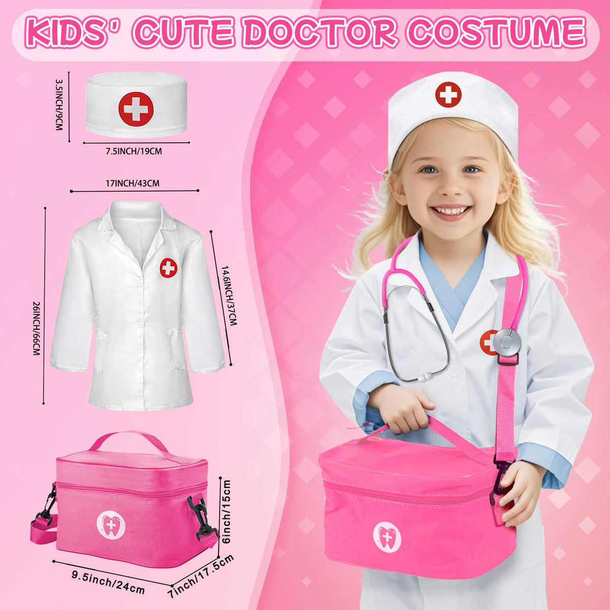 XZZO Kids easy-to-carry toy kit for travel and on-the-go fun.