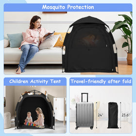 YABORAS Sleep Tent crafted with skin-friendly materials for infants.