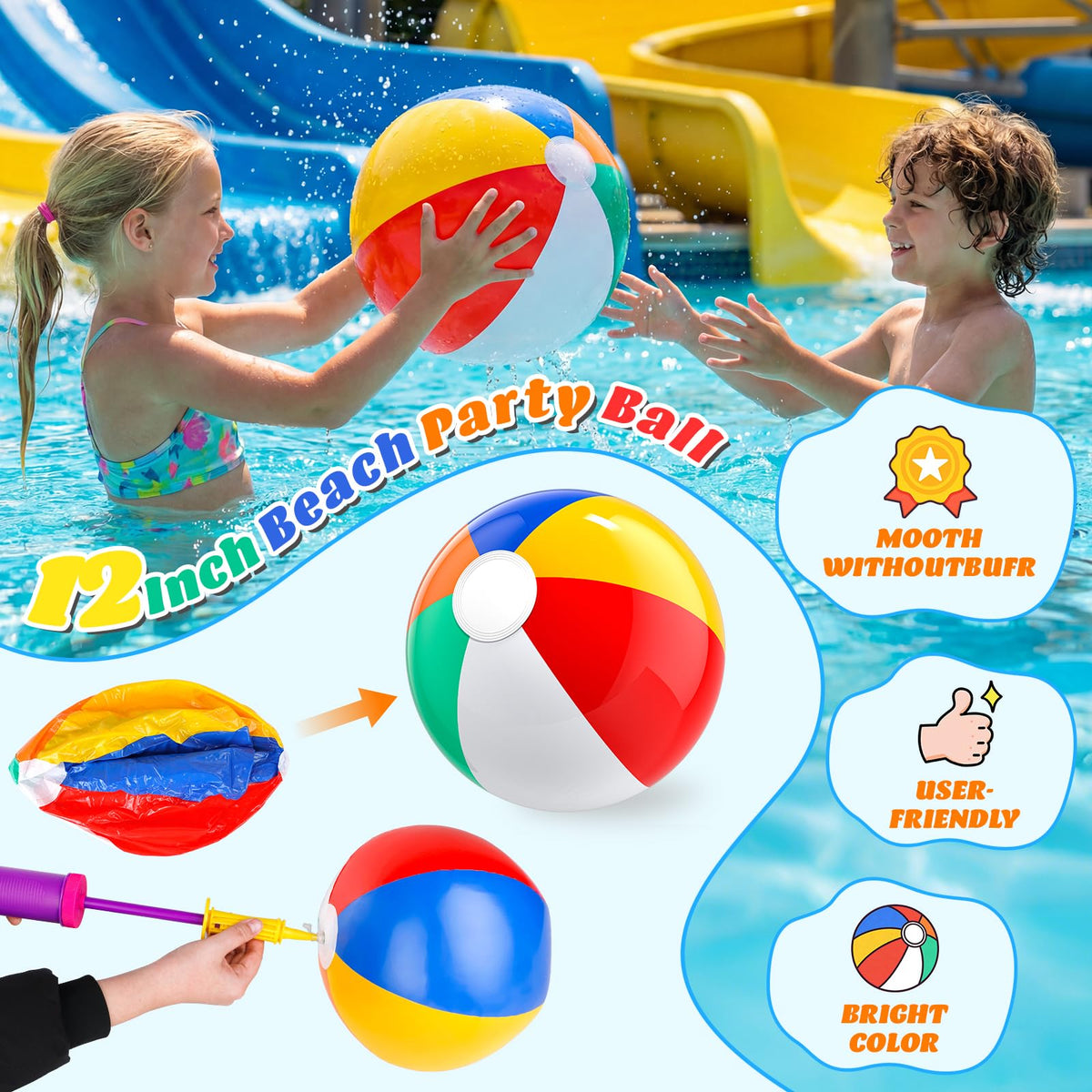 YADIYA mini water squirts for splashes and outdoor play
