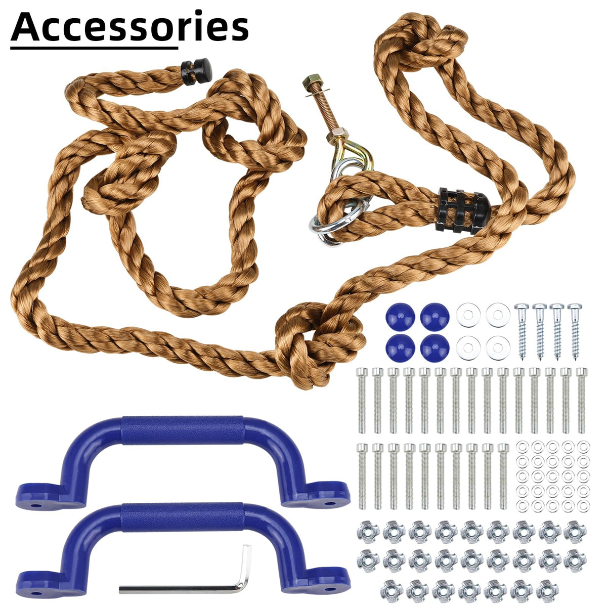 Yaegoo mounting hardware included for secure backyard wall installation.