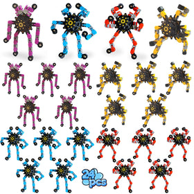 YAIUERL 24pcs funny sensory fidget toys collection for playful focus and stress relief