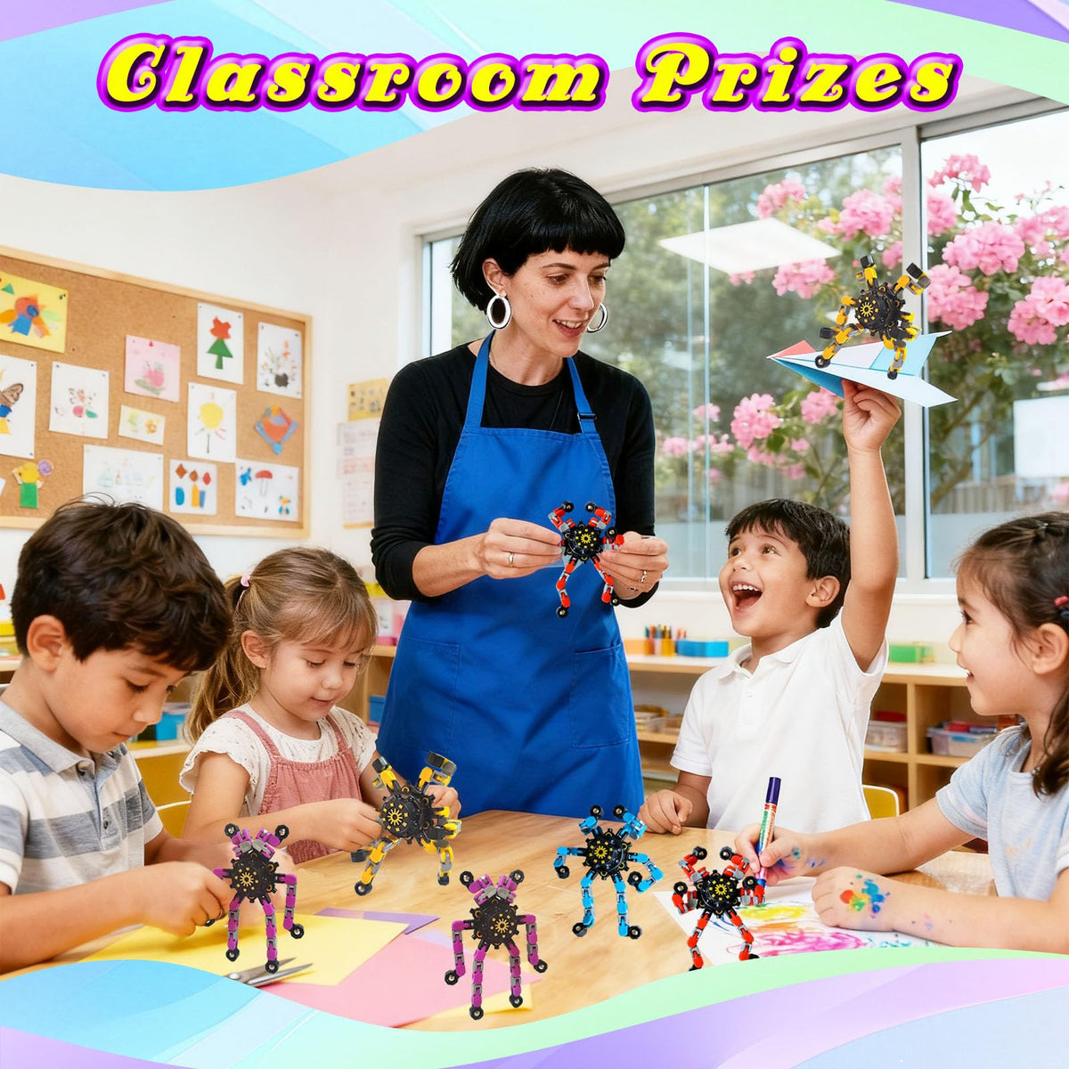 YAIUERL classroom prize set boosts focus and participation.