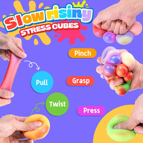 YAKHAN color-change stress balls showing evolving colors to boost focus.