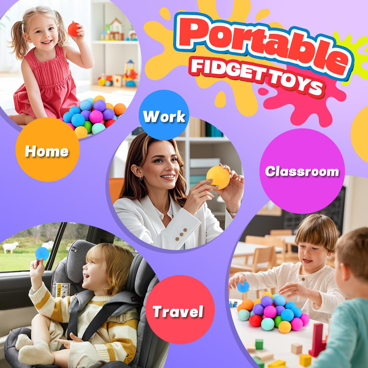 YAKHAN non-toxic soft material ensures safe handling for all ages.