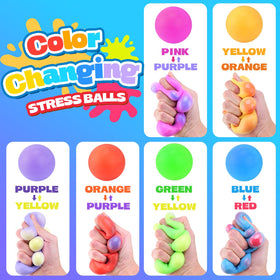 YAKHAN slow-rebound stress balls provide a satisfying tactile bounce.