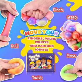 YAKHAN party-ready stress balls add playful color-changing fun.