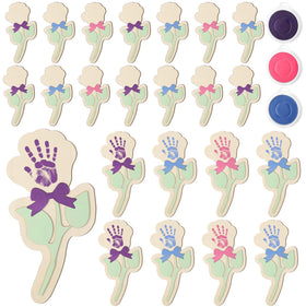 Yalikop Mothers Day handprint cards with colorful designs for lasting memories.