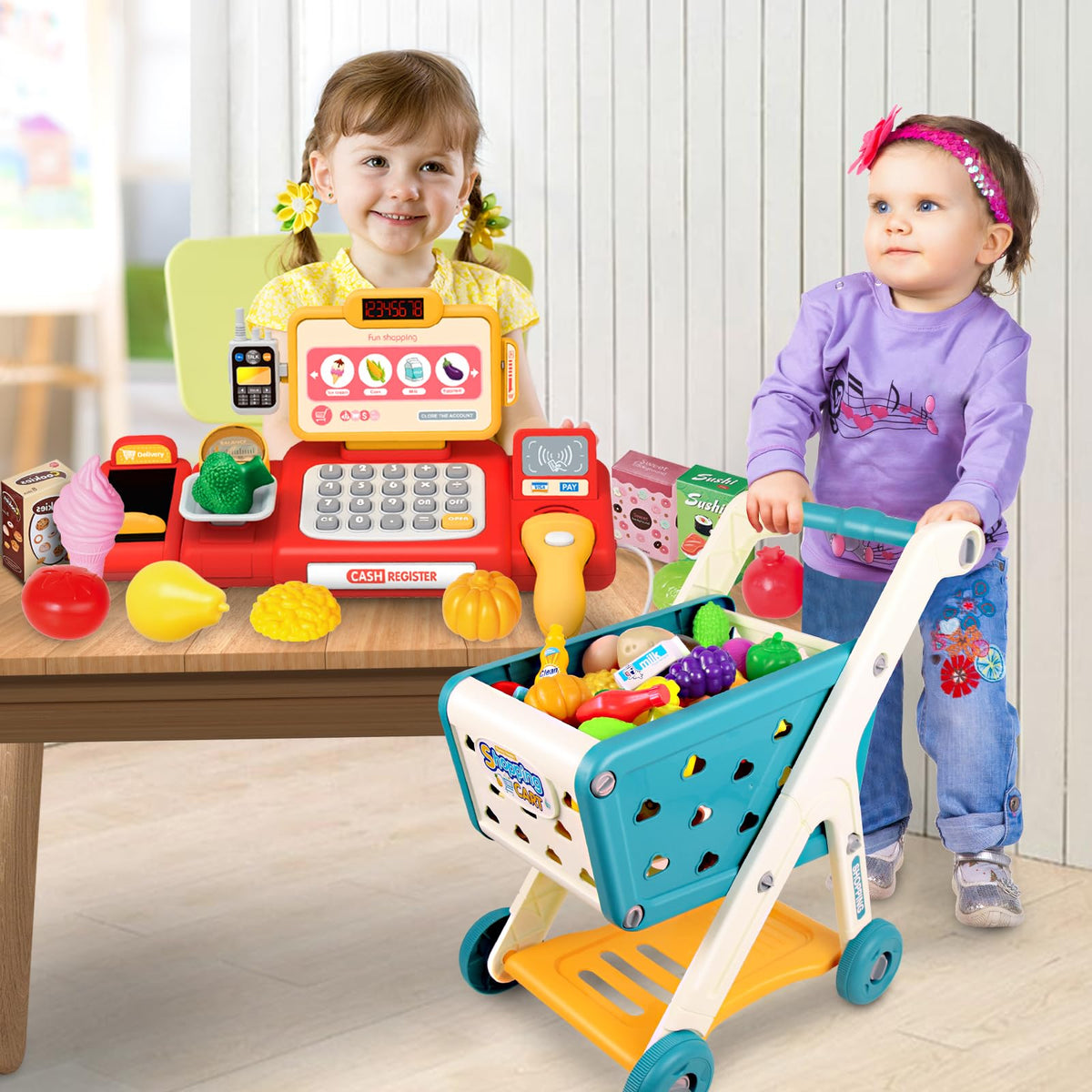 Yalujumb barcode scanner enhances pretend checkout experiences