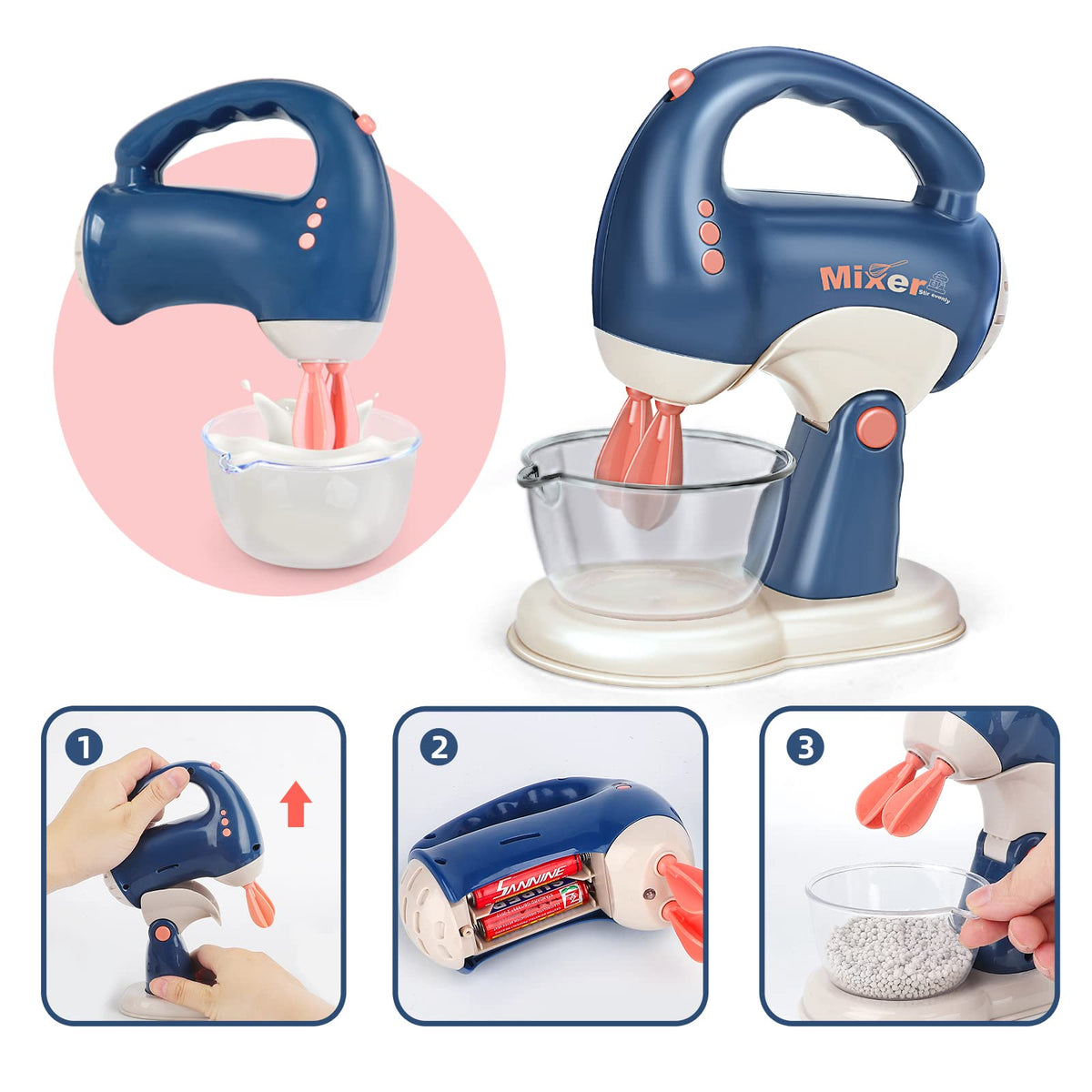 Yalujumb cups and spoons enhance serving and sharing pretend meals.