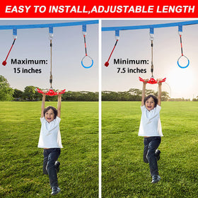YAMIPROBI Slackline setup demonstrates versatile indoor and outdoor play.