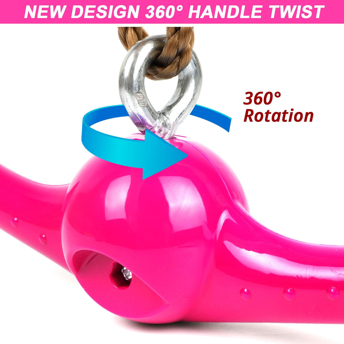 YAMIPROBI wing-design-ends provide stable rotation during play sessions.