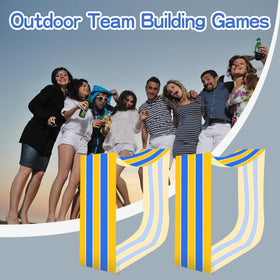 Yanacc design blends blue and yellow for high visibility during outdoor challenges.