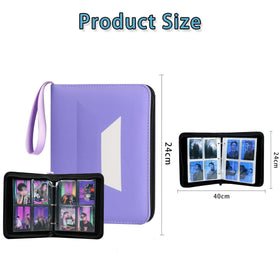 YANENG Photocards Binder zipper sleeves keep cards secure during transit