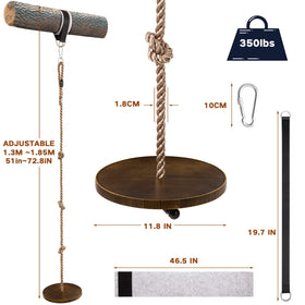 Yangbaga adjustable rope from 51 to 73 inches supports growing children safely