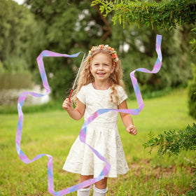 YANMIN ribbon wand dancing prop for kids to improve movement and rhythm