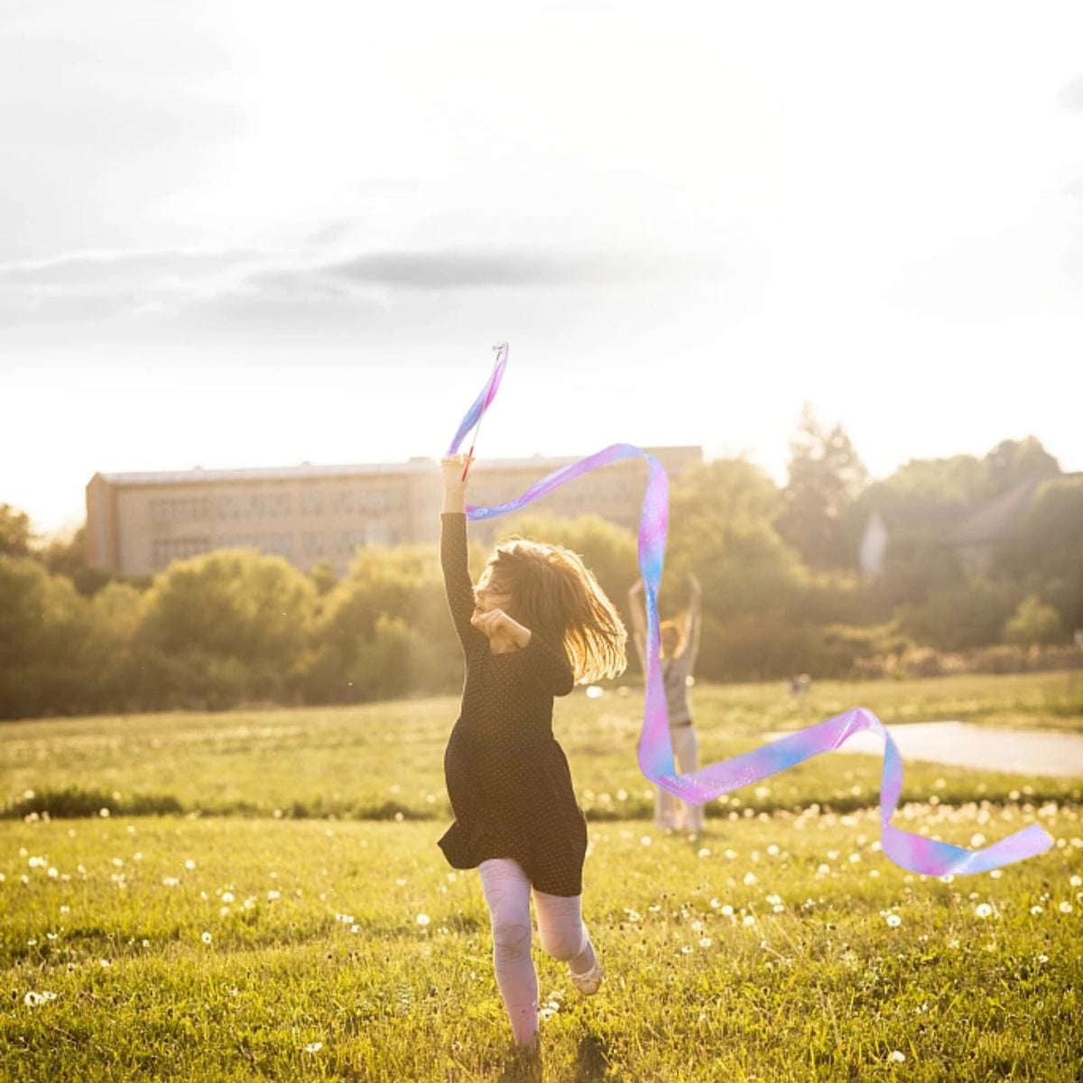 YANMIN outdoor ribbon wand bright colors for outdoor party moments