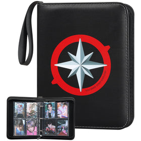 Yanmzmin Stray binder front view with 400-pocket capacity for organized photo cards.
