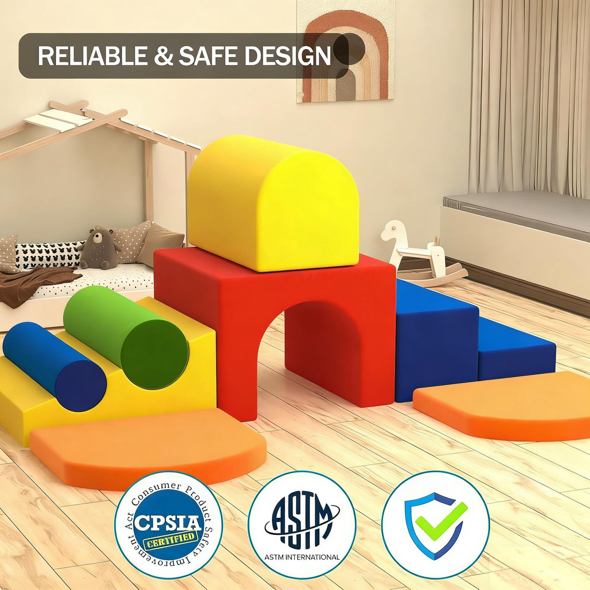 Yaofala child on structure demonstrates engaging, compact climbing space