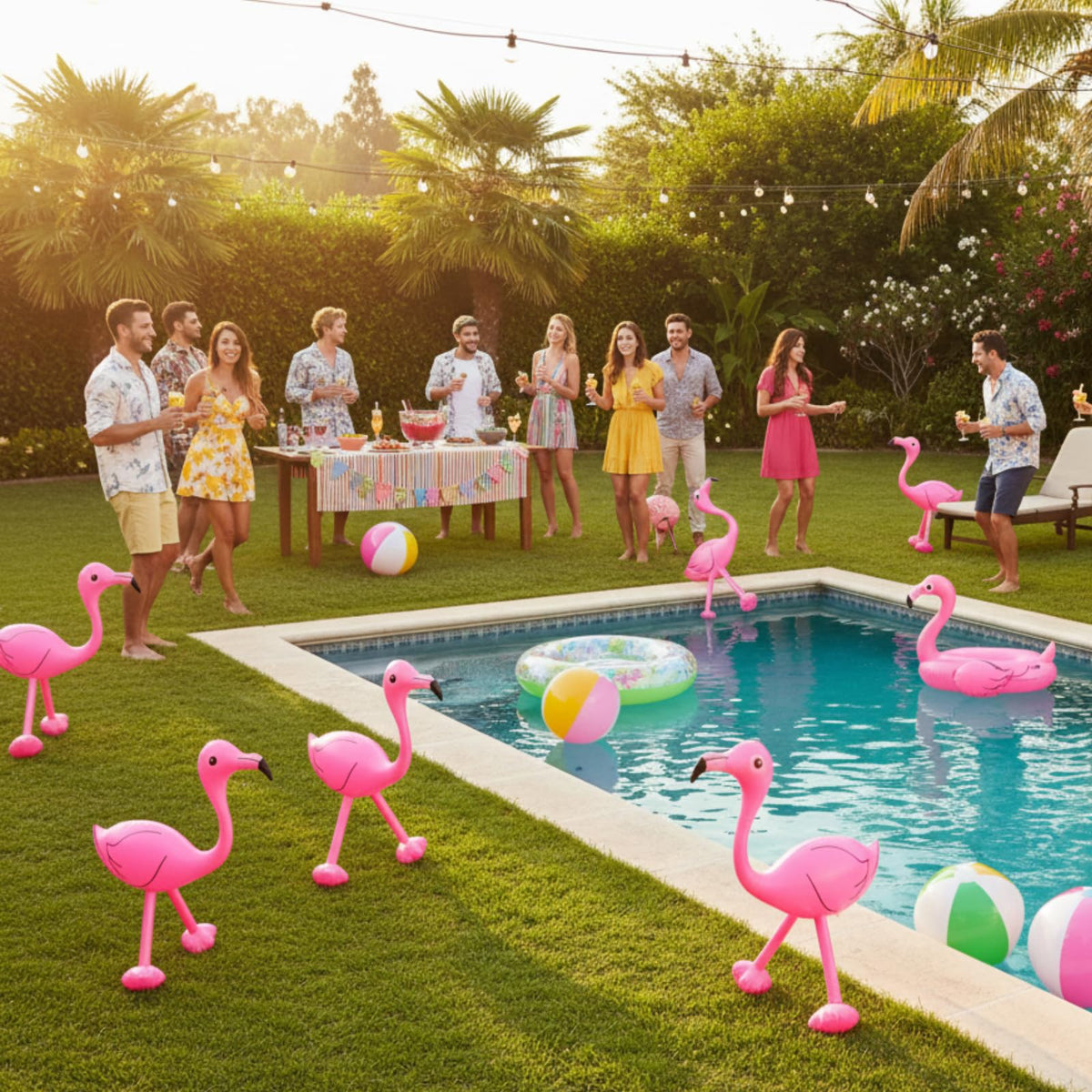 Yaomiao flamingos suitable for both adults and kids for party ambiance