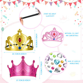 Yaomiao elastic-band adjustable crown shown for a comfortable fit.