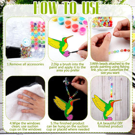 Yaomiao fishing line hanging, easy display on windows balconies and garden spaces.