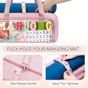 Yarwo rack and pusher pouch keeps game pieces organized on the go