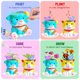 yasest 12-color paints and brushes ready for colorful art sessions