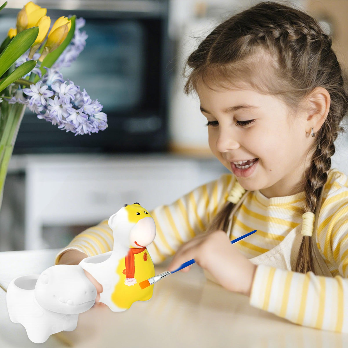 yasest Paint and Plant 12-color paints spark creativity for colorful, mess-friendly crafting sessions.