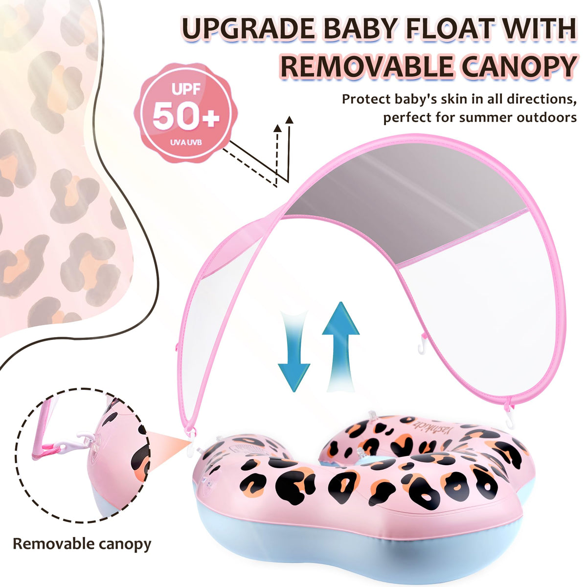 YasinKidz leak-proof PVC float designed for skin-friendly use