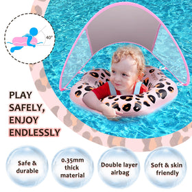 YasinKidz portable and easy-to-pack baby pool float for travel