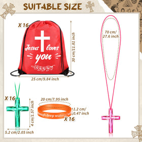 yasuwekik Bible Verse bracelets in assorted colors for group gifts