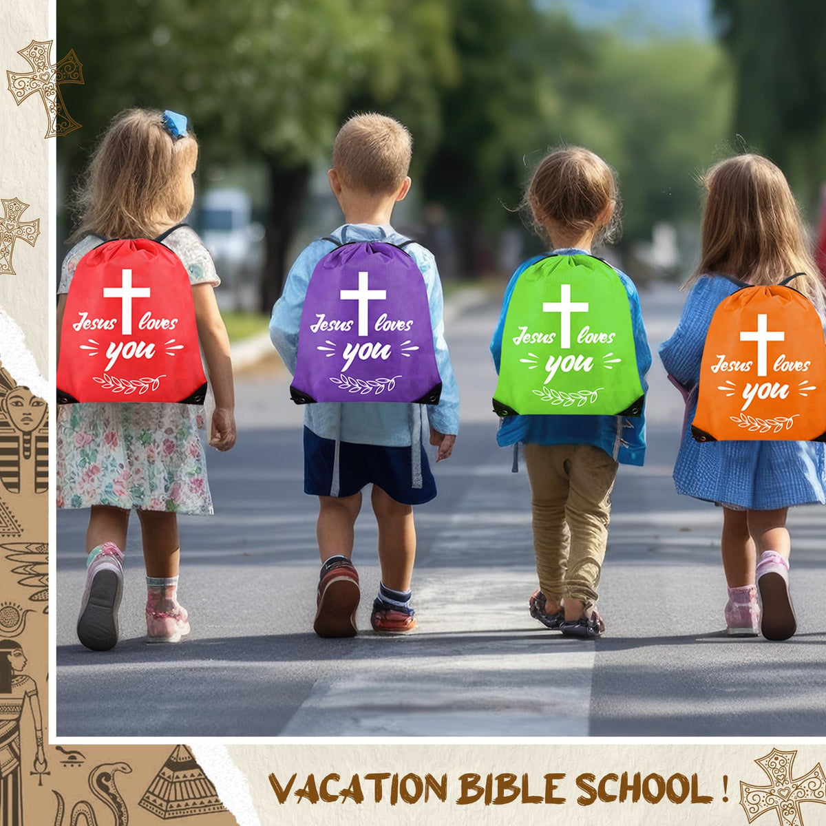 yasuwekik Christian party favors for Christmas shoeboxes and VBS