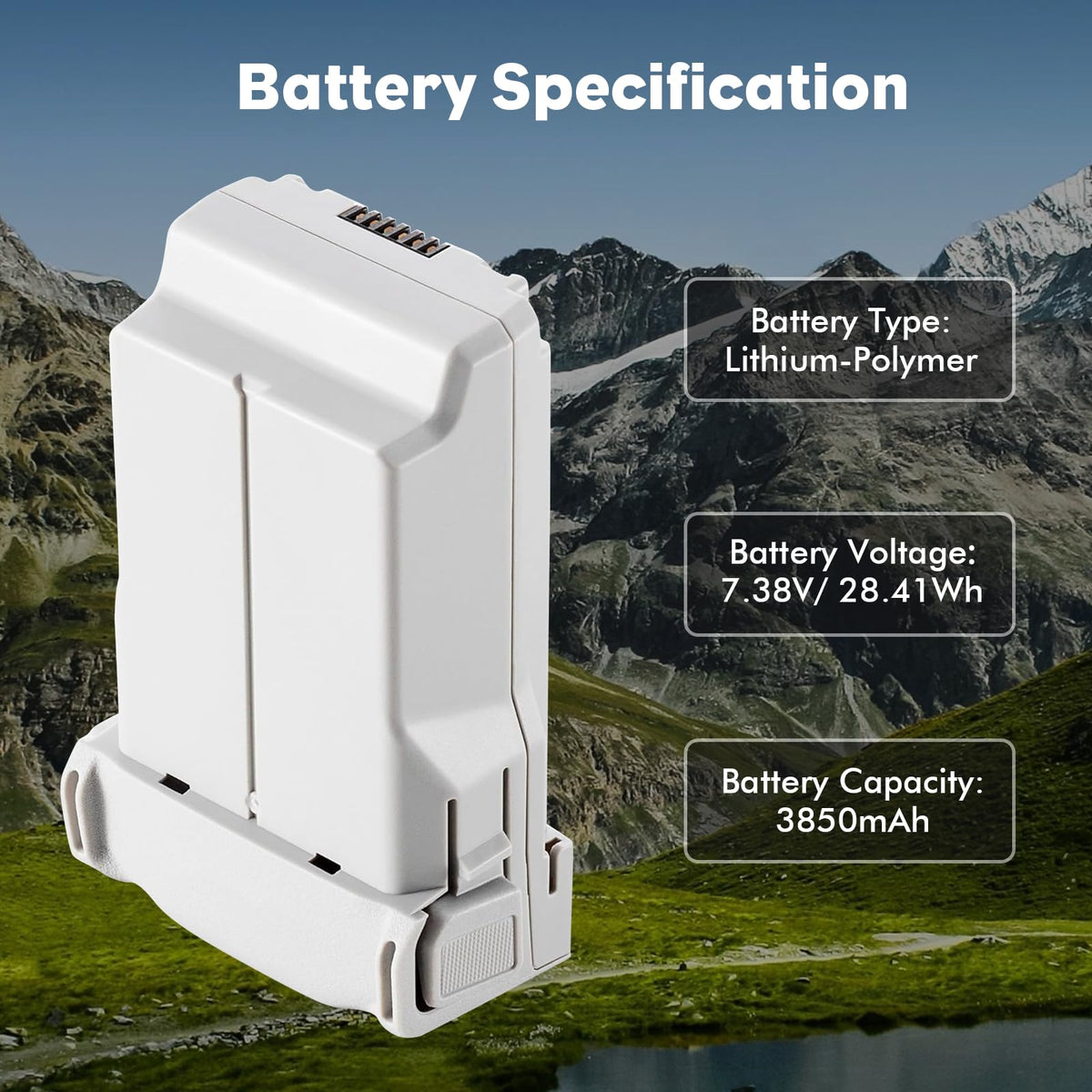 YATEOO Intelligent Flight Battery Plus for DJI Mini 3 Pro, in use, longer endurance
