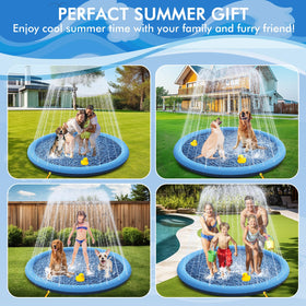 YAUNGEL eco-friendly material splash pad supports safe outdoor enjoyment