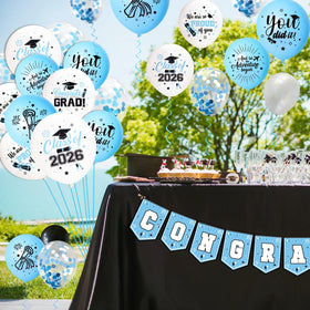 Yavxzvbw 2026 balloons highlight the graduation year in style