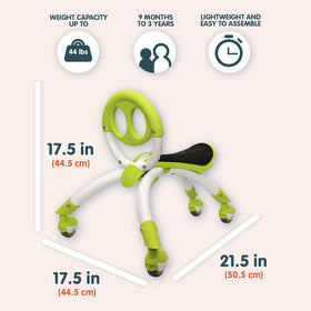 YBIKE Pewi Elite dimensions and quick assembly for busy parents