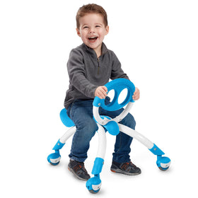 YBIKE Pewi indoor-outdoor play is easy to maneuver on smooth surfaces.