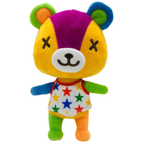 Ycixri Animal Crossing New Leaf plush, front view, soft fabric ideal for cozy playtime